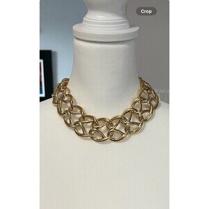 Vintage Givenchy Gold Multi Link Necklace